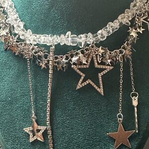 Star Charm Necklace set